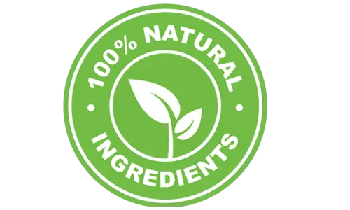 100% natural